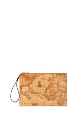 Pochette Clutch Piatta Stampa Geo Classic